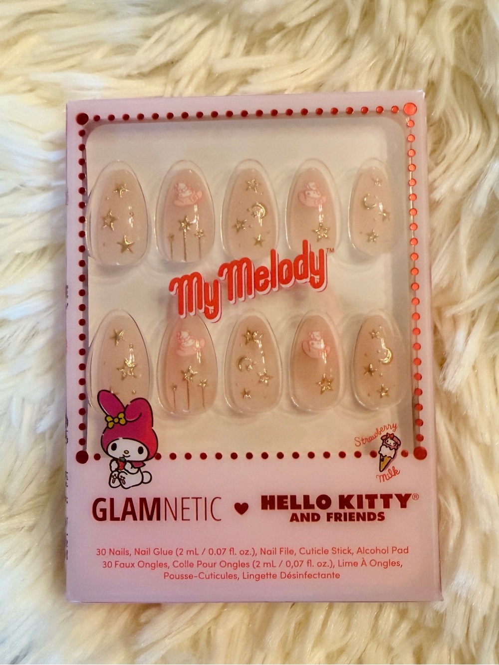 Glamnetic Press-On Nails - My Melody (Sanrio)